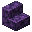 磨制紫色棱彩岩楼梯 (Purple Polished Prismatic Stone Stairs)