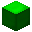 铸造绿色绿宝石块 (Block of solid Emerald Green)