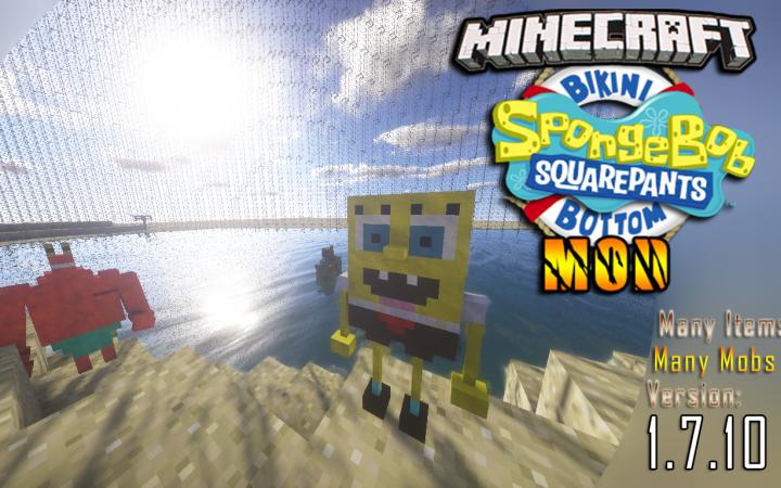 [SBM]Minecraft Spongebob Mod 2018 New