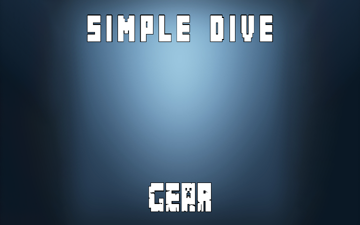 简单的潜水装备 (Simple Diving Gear)