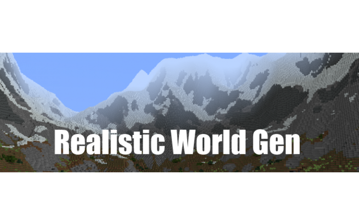 [RWG]更真实的地图生成 (Realistic World Gen)
