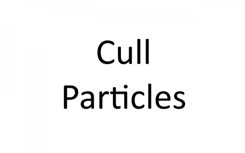 粒子渲染机制优化 (Cull Particles)