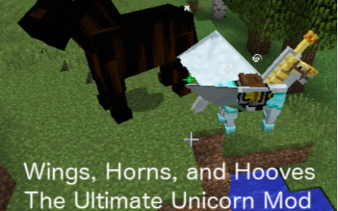 Wings Horns & Hooves, the Ultimate Unicorn Mod