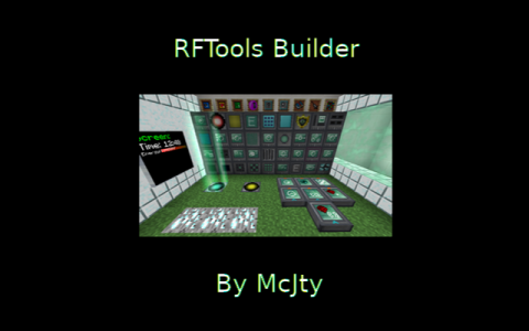 RF工具：建造机 (RFTools Builder)