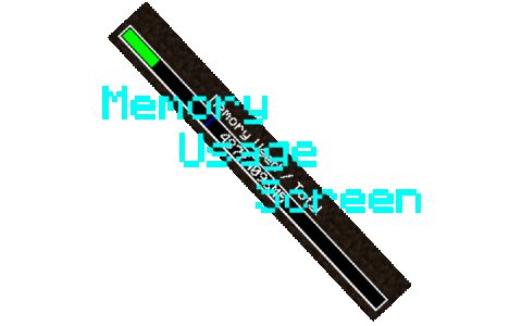 Memory Usage Screen