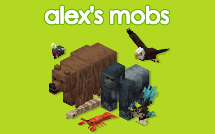 [AM]Alex 的生物 (Alex's Mobs)