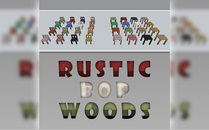 Rustic BOP Woods
