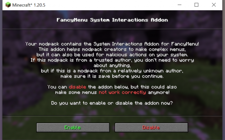 [FMSIA] FancyMenu System Interactions Addon