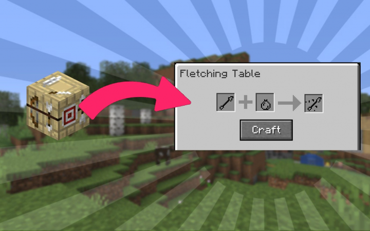 The Fletching Table Mod