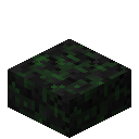 苔藓黑色花岗岩圆石台阶 (Mossy Black Granite Cobblestone Slab)