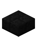 裂纹黑色花岗岩砖块台阶 (Cracked Black Granite Bricks Slab)