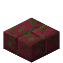 苔藓红色花岗岩砖块台阶 (Mossy Red Granite Bricks Slab)
