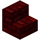 红色地狱砖楼梯 (Red Nether Brick Stairs)