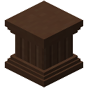棕色硬化粘土凹槽柱 (Brown Hardened Clay Fluted Column)