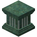 绿色碧玉凹槽柱 (Green Jasper Fluted Column)