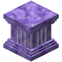 紫硅碱钙石凹槽柱 (Charoite Fluted Column)