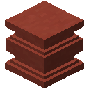 红色硬化粘土分段柱 (Red Hardened Clay Segmented Pillar)