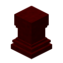 红地狱砖分割杆 (Red Nether Bricks Segmented Post)