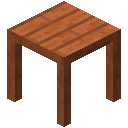 金合欢木桌子(Acacia Table) - 乡村(Rustic) - MC百科|最大的Minecraft中文MOD百科