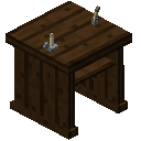 深色橡木书桌 (Dark Oak Desk)