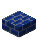 深蓝色砖台阶 (Dark Blue Bricks Slab)