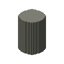 细淡灰色混凝土柱子 (Light Gray Concrete Small Pillar)