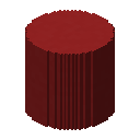 粗红色混凝土柱子 (Red Concrete Large Pillar)