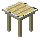 大方形桦木桌子 (Birch Large Square Table)