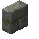 苔石砖半板 (Mossy Stone Bricks Siding)