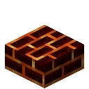 熔岩砖台阶 (Lava Bricks Slab)