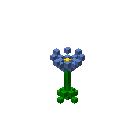 淡蓝色花 (Light Blue Flower)