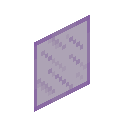 覆盖板：紫色染色玻璃板 (Purple Stained Glass Pane Cover)