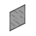 覆盖板：黑色染色玻璃板 (Black Stained Glass Pane Cover)
