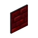 覆盖板：红色地狱砖 (Red Nether Brick Cover)