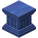 蓝碧玉凹槽柱 (Blue Jasper Fluted Column)