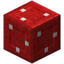 红蘑菇凹面砖 (Red Mushroom Debossed Block)