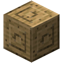 橡木錾制方块 (Oak Wood Carved Block)