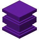 紫混凝土分段柱 (Purple Concrete Segmented Pillar)