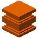 橙混凝土分段柱 (Orange Concrete Segmented Pillar)