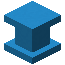 淡蓝混凝土基座 (Light Blue Concrete Pedestal)