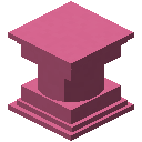 粉混凝土陶立克柱 (Pink Concrete Doric Column)