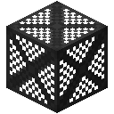 黑色金属栅格块 (Black Colored Grid Block)