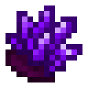 紫色晶簇 (Purple Druse)