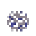 小撮粉碎蓝宝石矿石 (Tiny Crushed Blue Sapphire Ore)