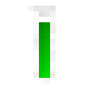 绿色试管 (Glass Tube containing Green)
