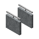 Concrete Wall with Pole (Double Edge) (Concrete Wall with Pole (Double Edge))