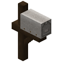 White and Brown Mailbox (White and Brown Mailbox)