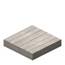 White Horizontal 6Board Wood Plate (White Horizontal 6Board Wood Plate)