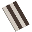 Dark Brown Stripe Awning Tent(Upper) (Dark Brown Stripe Awning Tent(Upper))