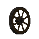 Dark Small Wheel with Rubber (Dark Small Wheel with Rubber)